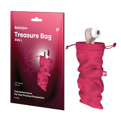 Satisfyer Treasure Bag L - Pink (9077022621913)