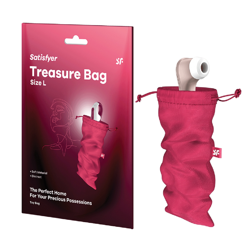 Satisfyer Treasure Bag L - Pink (9077022621913)