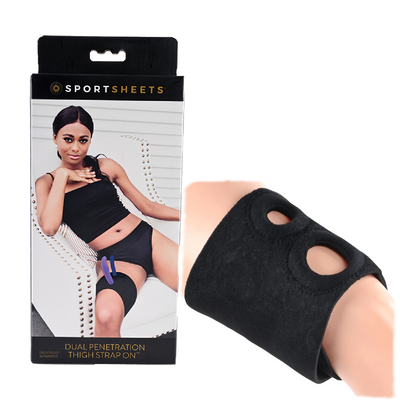 Sportsheets Dual Penetration Thigh Strap On (9077028880601)