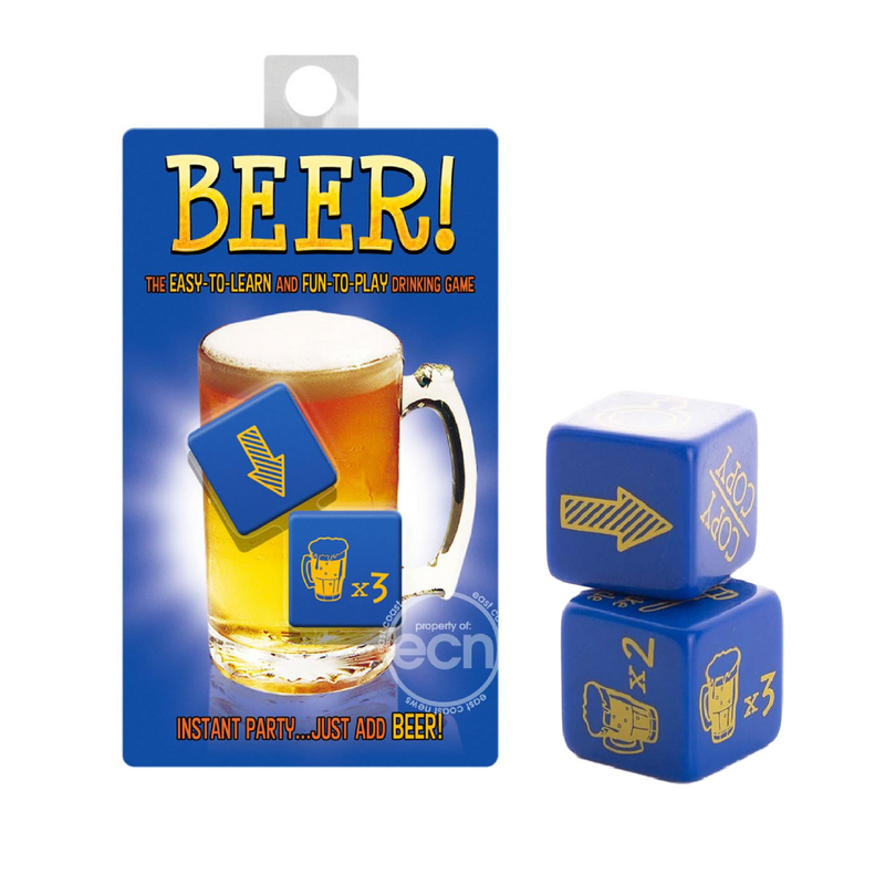 Beer! Large Dice Drinking Game (3562517823587)