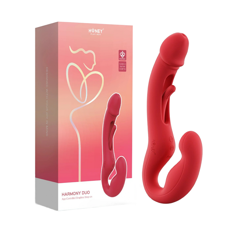 Harmony Duo App-Controlled Strapless Strap-on