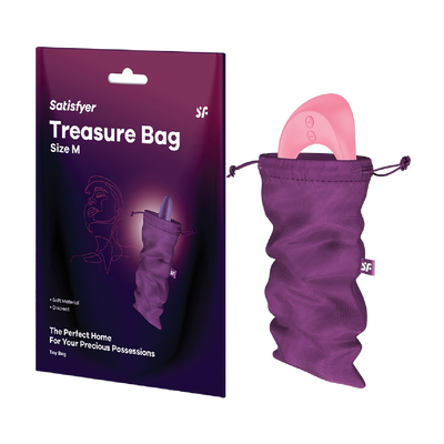 Satisfyer Treasure Bag M- Violet (9077021835481)