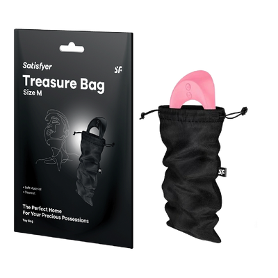 Satisfyer Treasure Bag M-Black (9077021245657)