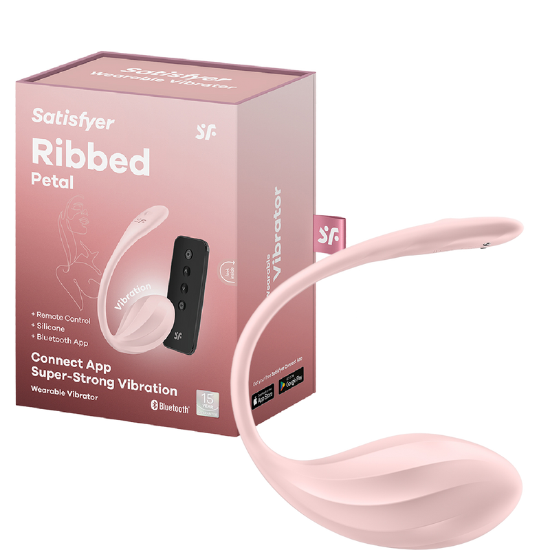 Satisfyer Ribbed Petal-Rose (9077020819673)