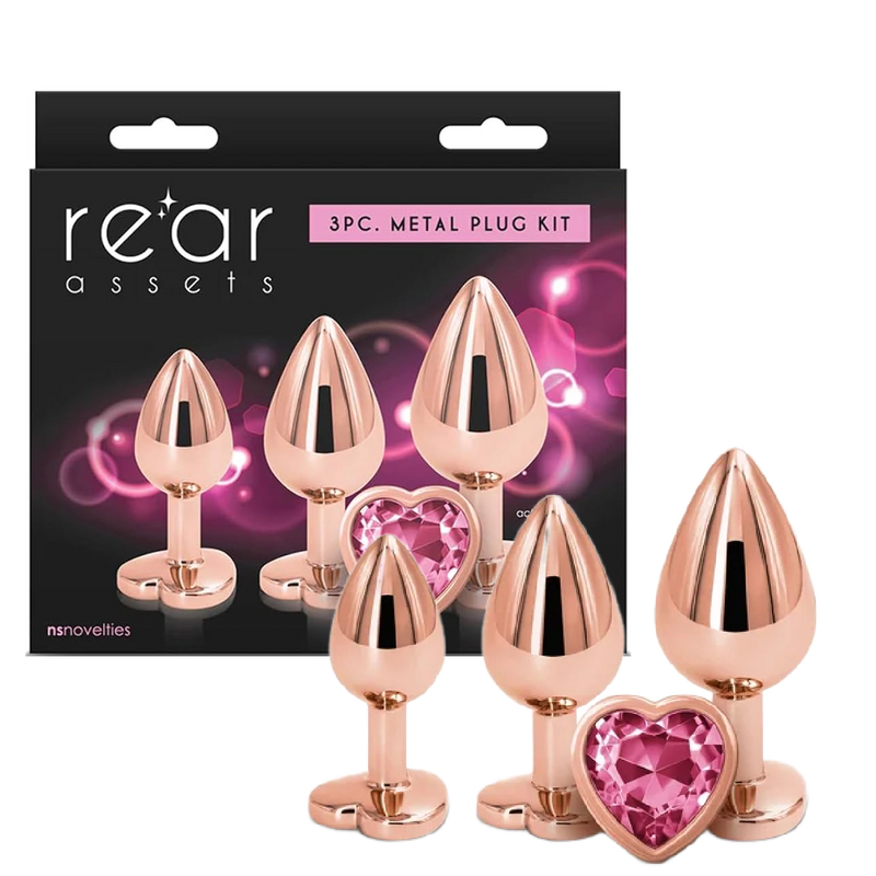 Rear Assets - Trainer Kit - Rose Gold - Heart (9076831289561)