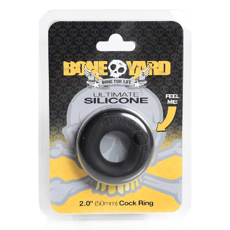 Boneyard Silicone Ultimate Ring Black (8112063381721)