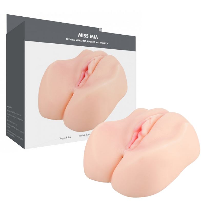 Linx Miss Mia Premium Vibrating Realistic Masturbator Flesh Os (4583748304995)