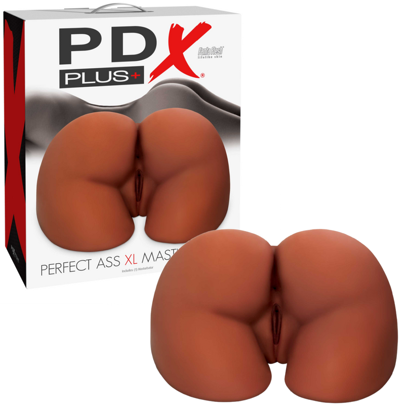 PDX Plus Perfect Ass XL Masturbator - Chocolate (7796846756057)