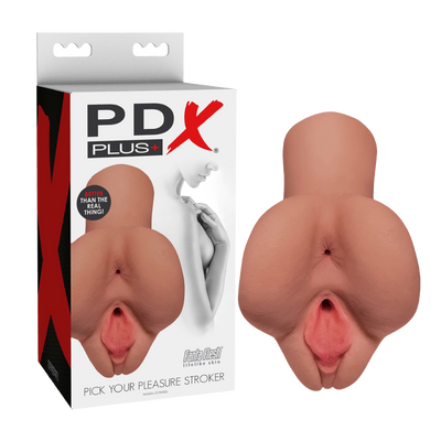 PDX Plus Pick Your Pleasure Stroker - Caramel (6935772659909)