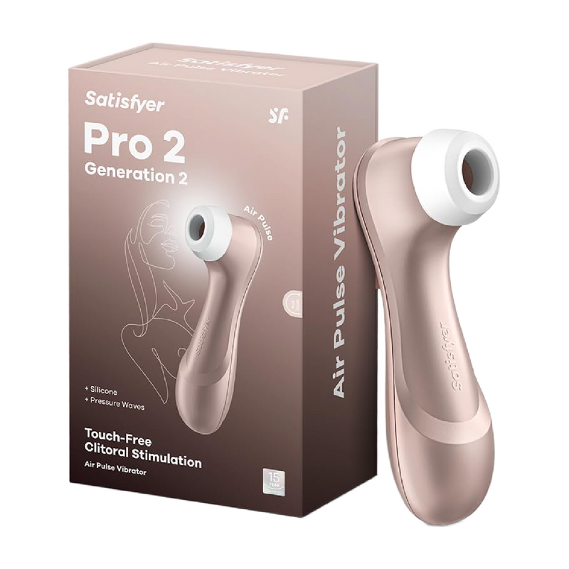 Satisfyer Pro 2 Clitoral Stimulator in Bronze (10707173711)