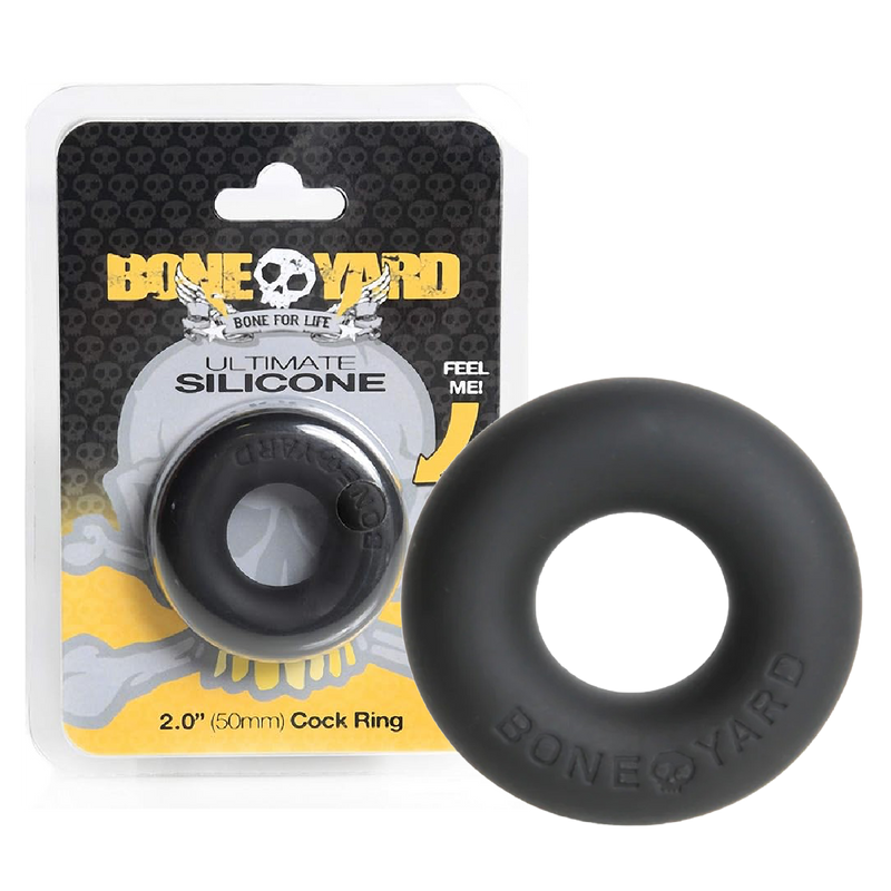 Boneyard Silicone Ultimate Ring Black (8112063381721)