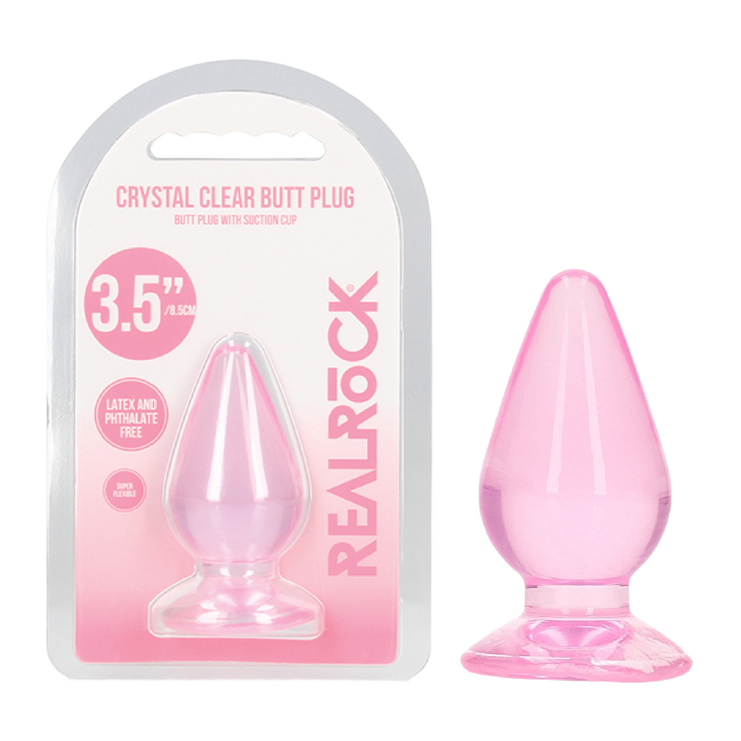 3.5" Anal Plug - Pink  WET DREAMS PTY