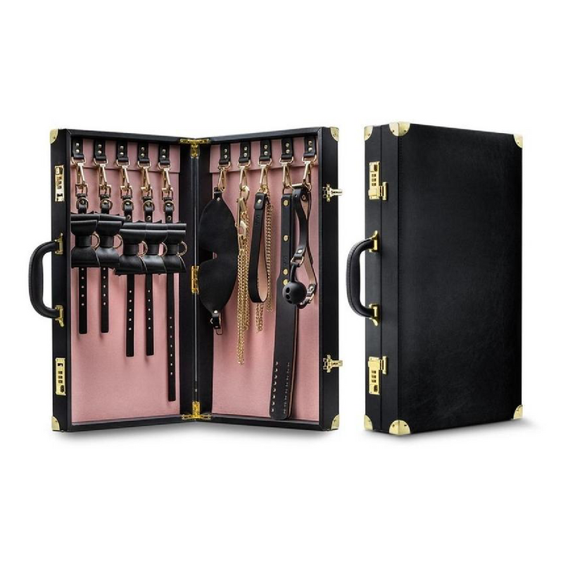 Temptasia Safe Word Bondage Kit - Black/Pink (9084697837785)