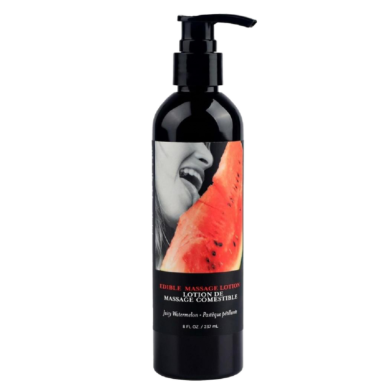 Hemp Seed by Night Edible Massage Lotion Watermelon 8oz (9084723495129)