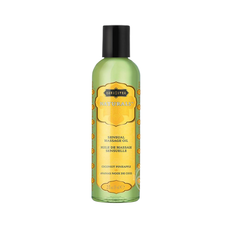Naturals Massage Oil Coconut-Pineapple 2oz