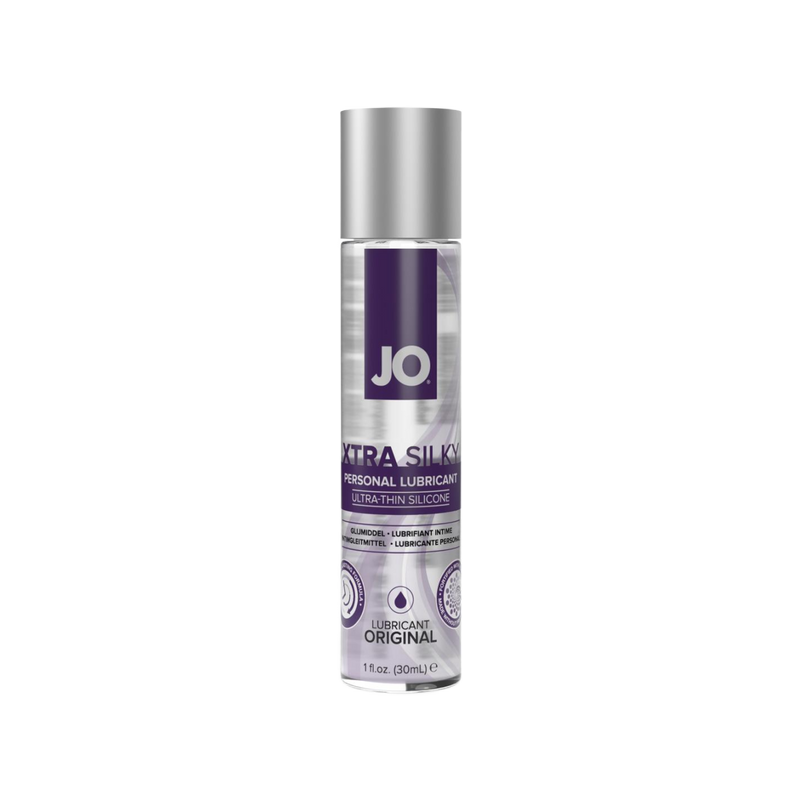 JO Xtra Silky Thin Silicone Lubricant 1 oz / 30 mL