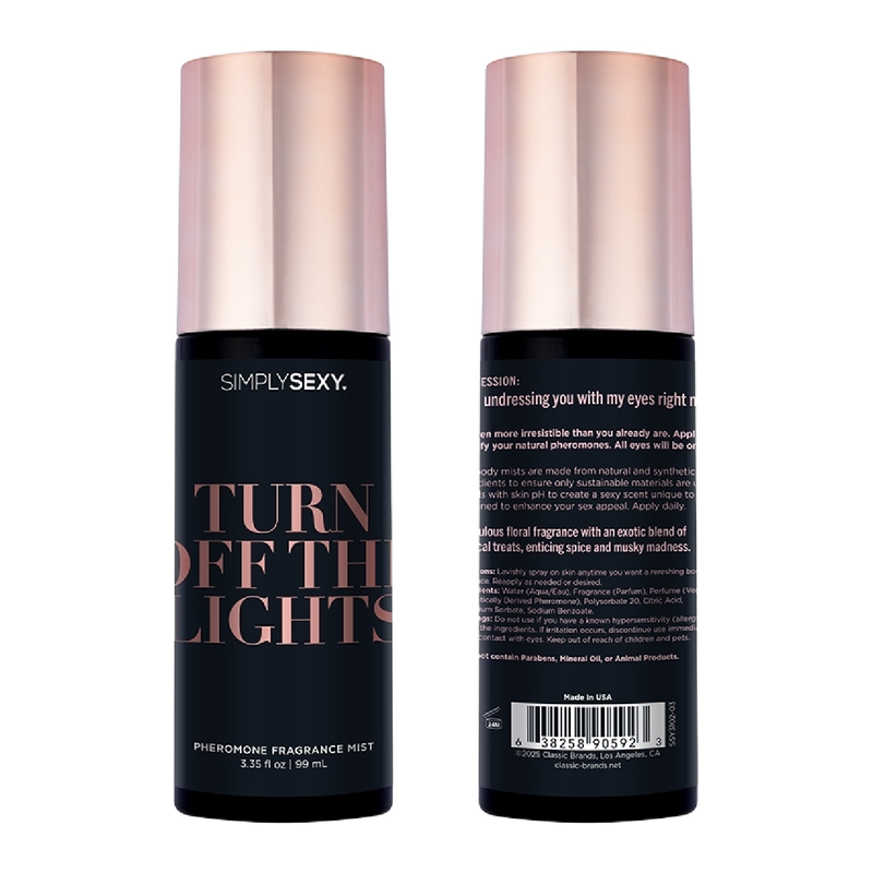 Pheromone BodyMist - Turn Off The Lights 3.35oz