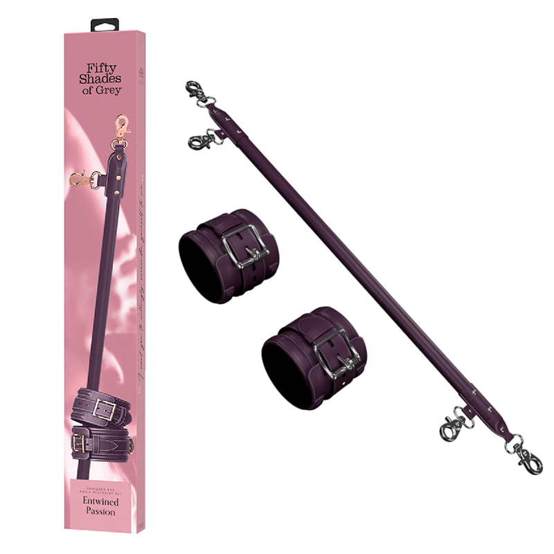 Passion Entwined Spreader Bar with Cuffs