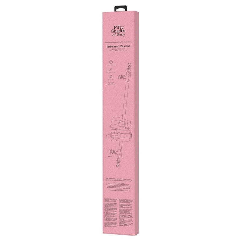 Passion Entwined Spreader Bar with Cuffs