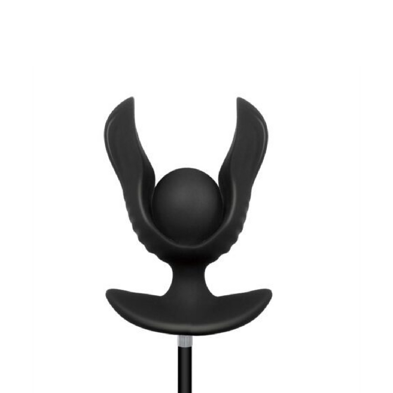 Atomic Vibrating Inflatable Plug - Black