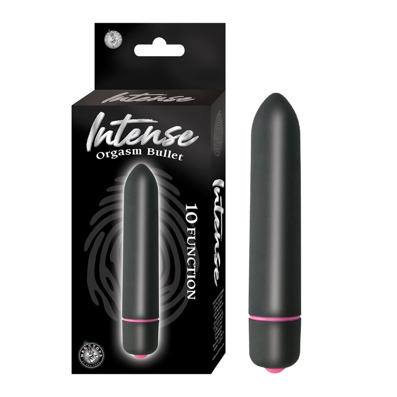 Intense Orgasm Bullet Vibrator - Black