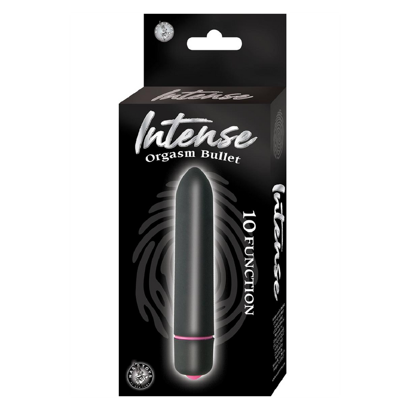 Intense Orgasm Bullet Vibrator - Black