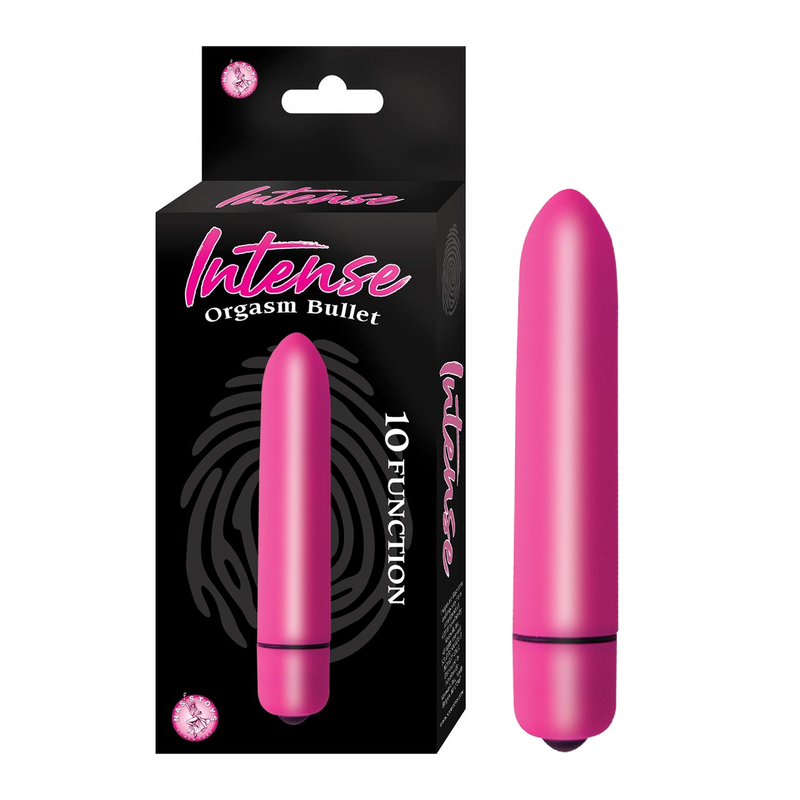 Intense Orgasm Bullet Vibrator - Pink