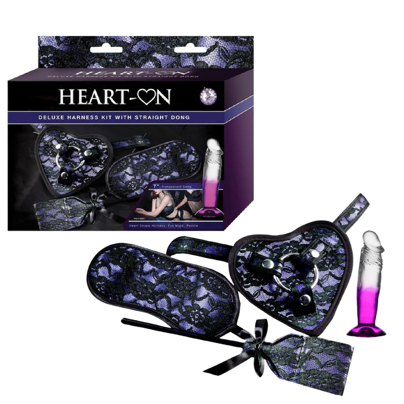 Heart-On Deluxe Harness Kit - Purple