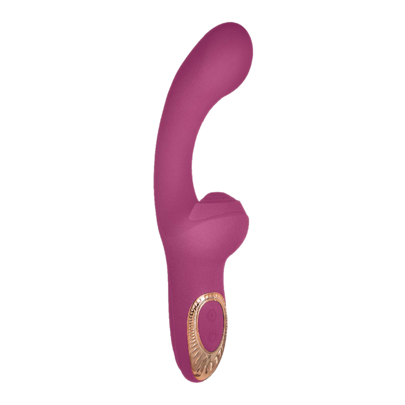 Blaze Heat-Up Thumper Massager - Eggplant