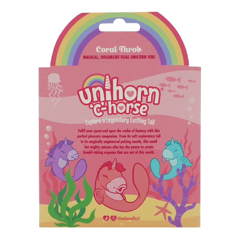 Unihorn C Horse - Coral Throb
