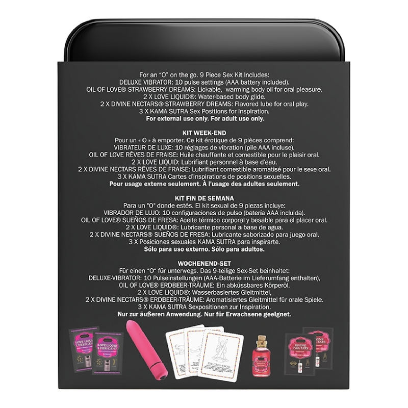 KamaSutra Vibe Weekender Kit - Strawberry Dreams