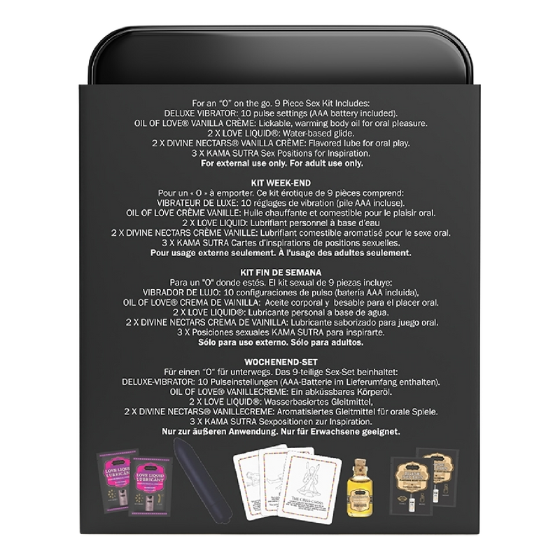 KamaSutra Vibe Weekender Kit - Vanilla Crème