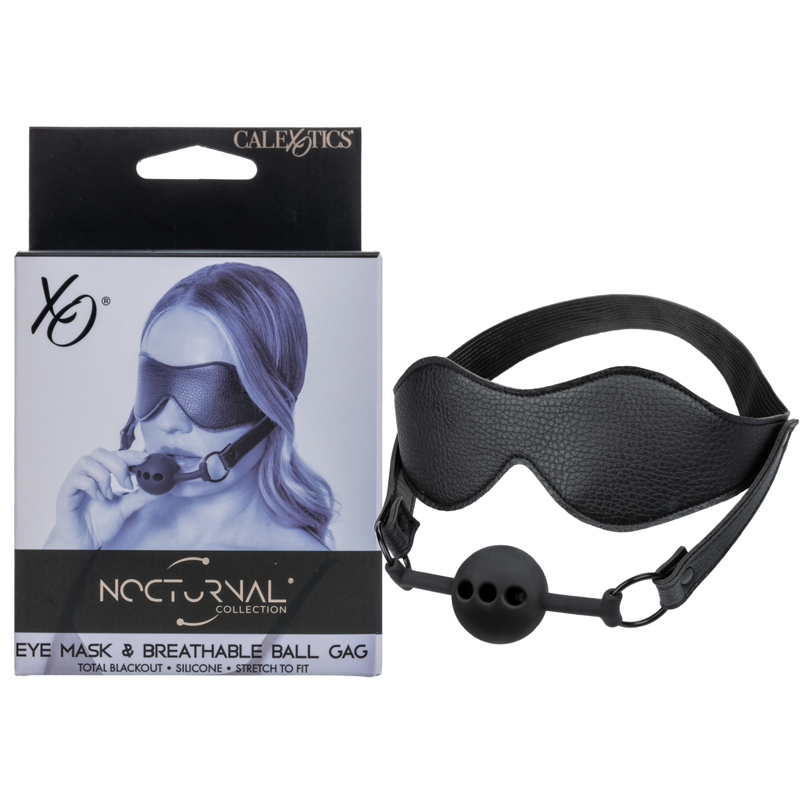 Nocturnal - Eye Mask & Breathable Ball Gag
