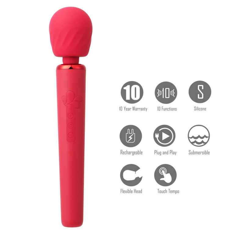 Nala Massage Wand Red