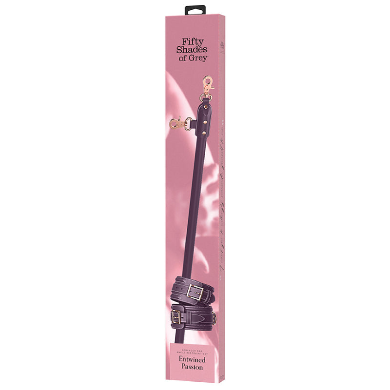 Passion Entwined Spreader Bar with Cuffs