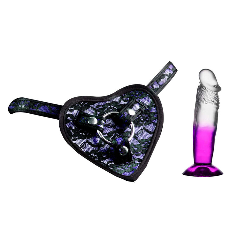 Heart-On Deluxe Harness Kit - Purple