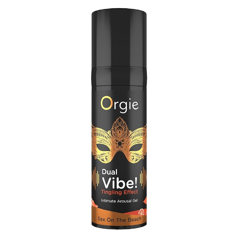 Orgie Dual Vibe! Intimate Arousal Gel-Sex on The Beach
