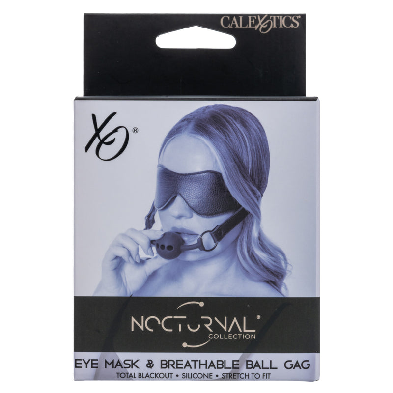 Nocturnal - Eye Mask & Breathable Ball Gag