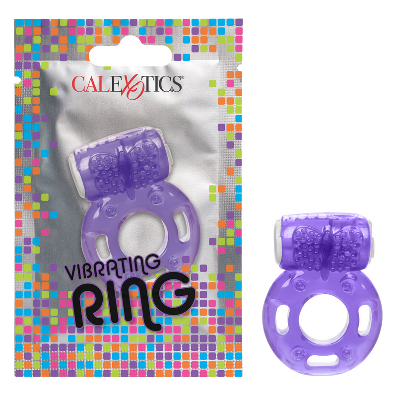 Foil Pack Vibrating Ring - Purple (9023608651993)