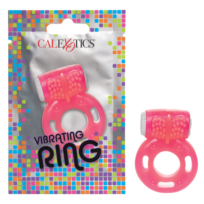 Foil Pack Vibrating Ring - Pink (9023606423769)