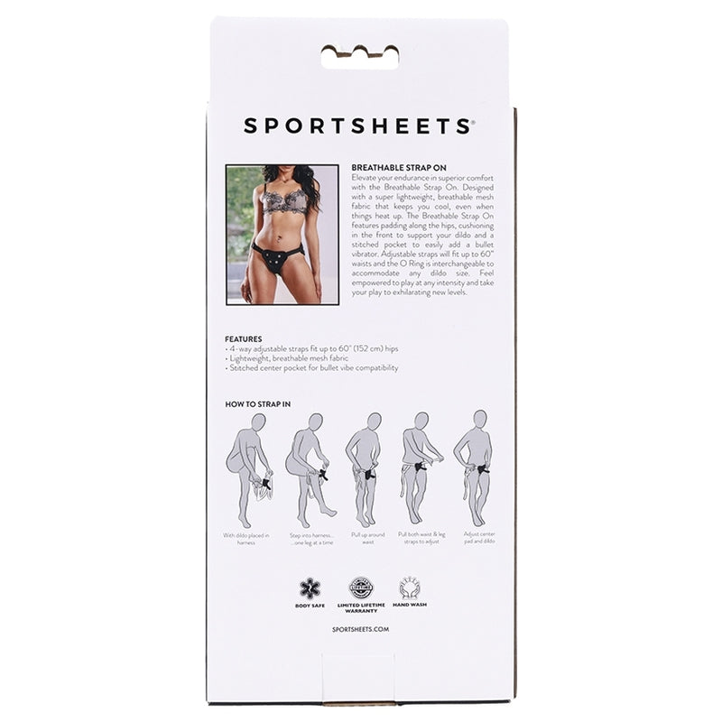 Sportsheets Breathable Strap On (9077027438809)