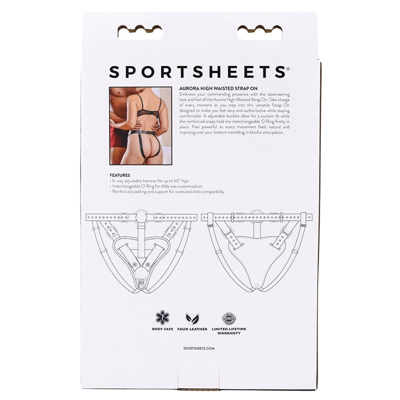 Sportsheets Aurora High Waisted Strap On (9077028225241)