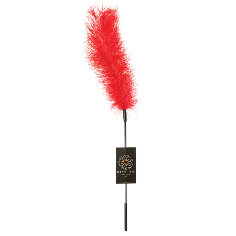 Ostrich Tickler Red (9079165026521)