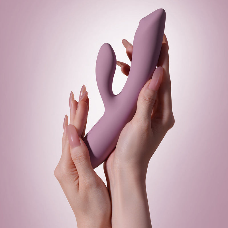 SVAKOM Trysta NEO  Dual-Motor Targeted Rolling-Bead G-spot & Clitoris Vibrator - Romantic Rose (8962541387993)