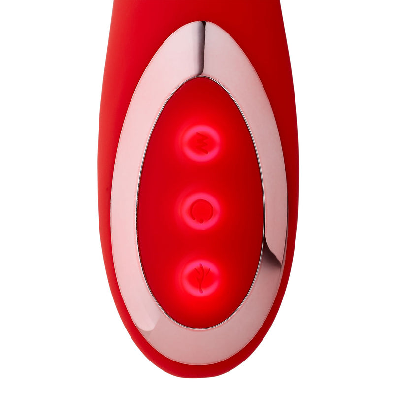 Flutter Touch Red G-Spot Fluttering 3 Motor Vibrator (8899081699545)