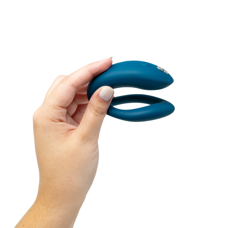 We-Vibe Sync O Rechargeable Silicone Couples Vibrator with Remote Control - Velvet Green (8401742364889)