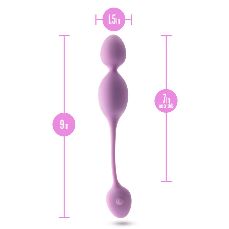 Wellness - Raine - Vibrating Kegel Ball - Lilac (8459234115801)