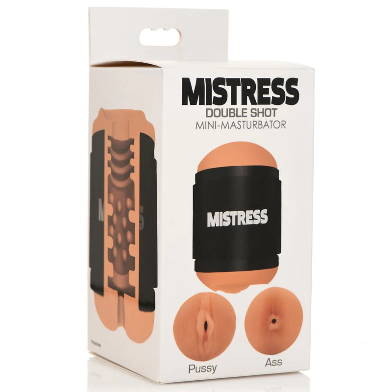 Mistress Double Shot Pussy & Ass Stroker - Medium (8189875126489)