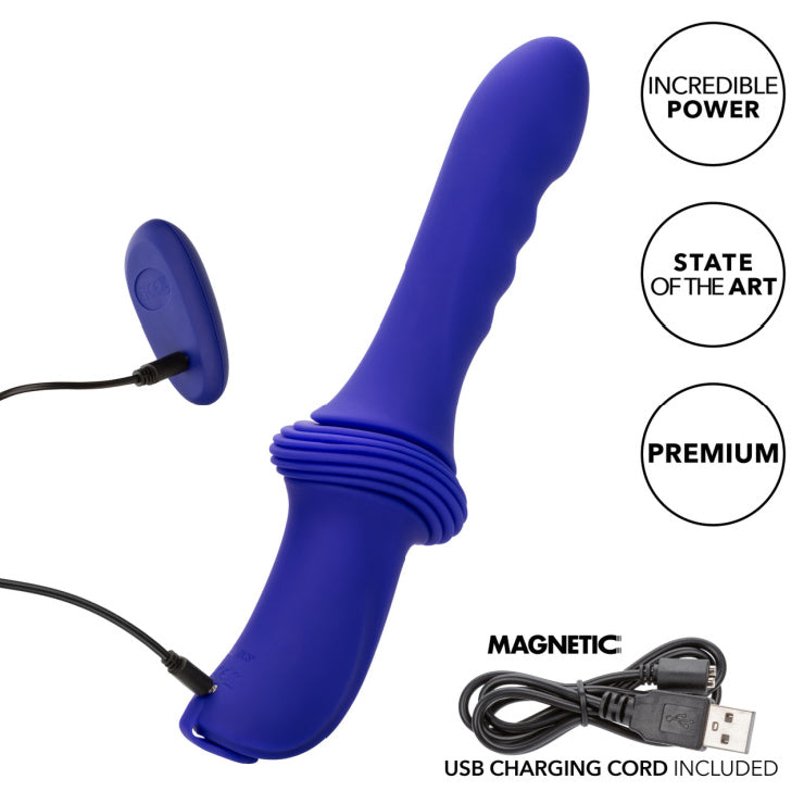 Overdrive Remote Control Sex Machine Ridged Thruster (9036992512217)