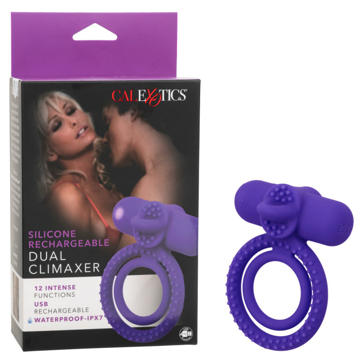 Silicone Rechargeable Dual Climaxer (9036338331865)